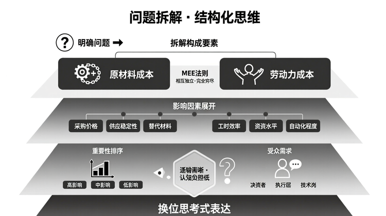 结构化拆解实现逻辑清晰表达